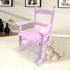 Children's rocking light pink chair- Indoor or Outdoor -Suitable for kids-Durable