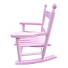 Children's rocking light pink chair- Indoor or Outdoor -Suitable for kids-Durable