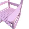 Children's rocking light pink chair- Indoor or Outdoor -Suitable for kids-Durable