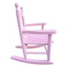 Children's rocking light pink chair- Indoor or Outdoor -Suitable for kids-Durable