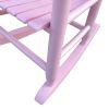 Children's rocking light pink chair- Indoor or Outdoor -Suitable for kids-Durable