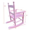 Children's rocking light pink chair- Indoor or Outdoor -Suitable for kids-Durable