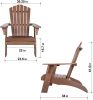 Polystyrene Adirondack Chair